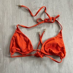 Monday Swimwear Palma Top Rib-Knit